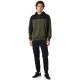 17. Fila Rivoli men's sweatshirt olive and black FAM1121 63185