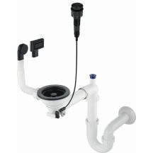 Siphon for a single-bowl granite sink - Space-Saver ZXY_N982