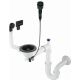 Siphon for a single-bowl granite sink - Space-Saver ZXY_N982