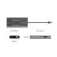 3. Orico XCR 12in1 RGB USB-C Docking Station 3x USB-A USB-C PD 100W HDMI 4K VGA RJ45 Gigabit SD and microSD Card Reader - Gray