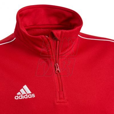 2. Adidas CORE 18 TRAINING TOP red JR CV4141