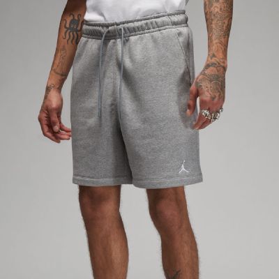 Men's Air Jordan Essentials Fleece Shorts Carbon Heather Basketball Shorts - FJ7782-091