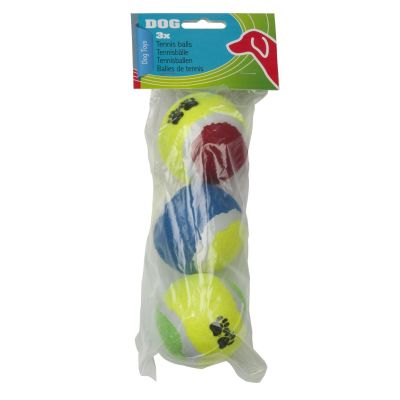 8. TENNIS BALL FOR DOGS 3 PCS COLOR