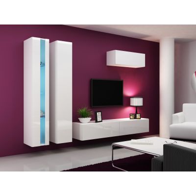 8. VIGO NEW 180/40/30 shelf, white/glossy white