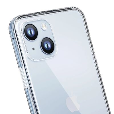 7. Case for iPhone 14 Plus silicone series 3mk Clear Case - transparent