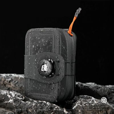 6. Rockbros AS-150 Waterproof Multifunctional Saddle Bag with Bottle Holder - Black