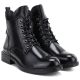 8. Women's insulated black worker boots Vinceza 58677