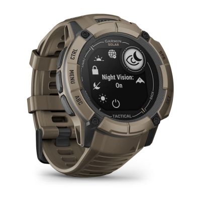3. Garmin Instinct 2X Solar Tactical Edition 2.79 cm (1.1") MIP 50 mm Digital 176 x 176 px Touchscreen Green GPS