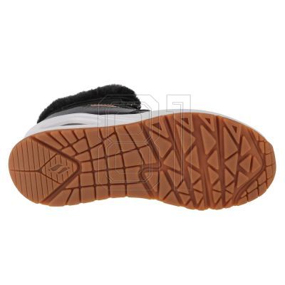 4. Skechers Uno - Cozy On Air 310518L-BKRG Black 28