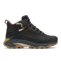 Merrell Moab Speed 2 LTR Mid WP Hiking Shoes - Black Size: 47