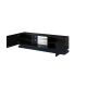 3. TV cabinet QIU 200 MDF gloss black/gloss black