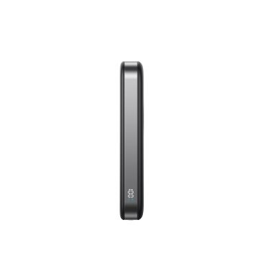 4. Joyroom JR-PBM12 Power Bank 10000mAh 22.5W MagSafe Compatible, 15W Wireless Charging, with Ring Base - Black