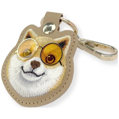 5. Nimmy Glasses Cool Dog Tracker Case - Brown