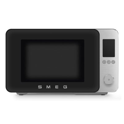 12. Smeg MOC02BLMEU Microwave Oven Black Combination Microwave Oven Countertop 27 L 900 W