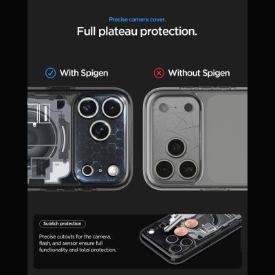 8. Spigen Ultra Hybrid MagSafe Zero One Case for iPhone 18 Pro / 17 Pro - Black