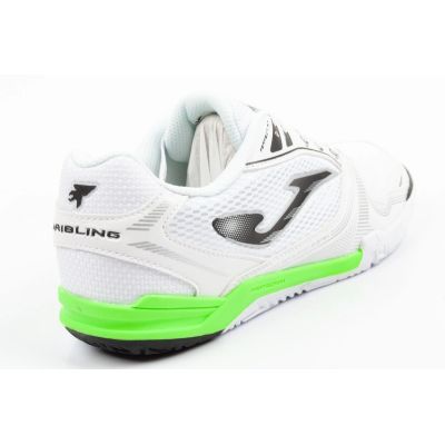 4. Joma Men's Dribling 2602 Indoor Football Shoes White