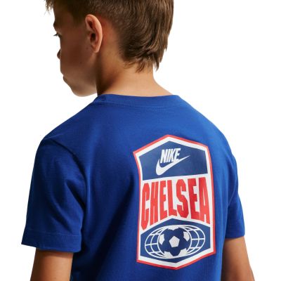 4. Nike Chelsea FC Premier Kids' T-Shirt Blue IQ5003 495