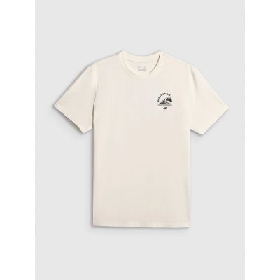5. Men's relaxed T-shirt with print 4F 4FRSS26TTSHM4296-11S