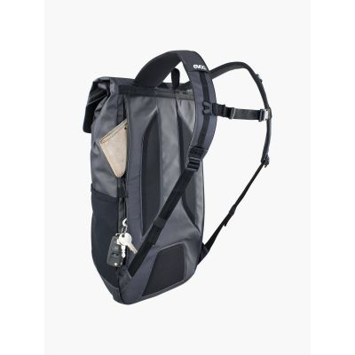 6. EVOC Duffle Backpack 16 carbon gray - black