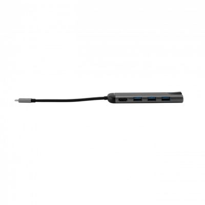 6. VERBATIM MULTIPORT USB-C 3.1, 3X USB 3.0, HDMI 4K, RJ45, SD/MICRO SD 49142