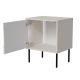 3. INSERTO bedside table 2 pcs 50x40x61.5 cashmere + LED