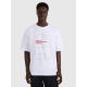 Men's oversized printed T-shirt 4F 4FRAW25TTSHM3257-10S