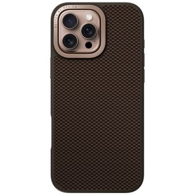 3. Uniq Keva Max Magclick Charging Camera Stand Case for iPhone 16 Pro Max - Brown