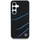 3. Mercedes Silicone Contrasted Curves MagSafe Case for Samsung Galaxy S25 - Black