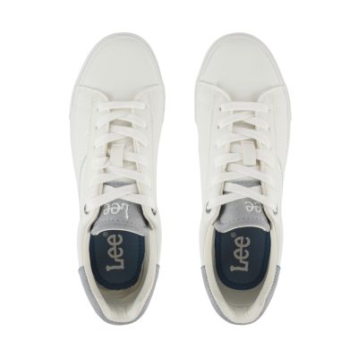 4. Lee Maddy Women's Shoes White and Gray 50261007 09N