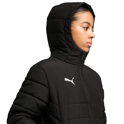 5. Puma Team Additions Padded Hooded Kids Jacket Black 659738 03