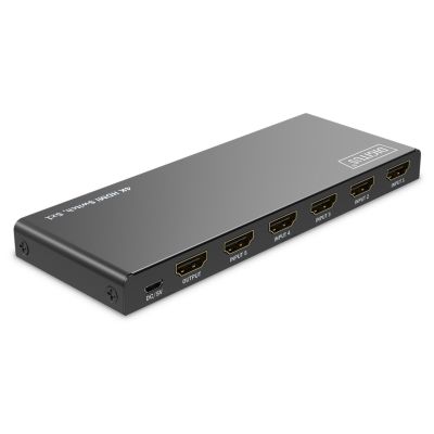 3. Digitus 4K HDMI Switch, 5 x 1