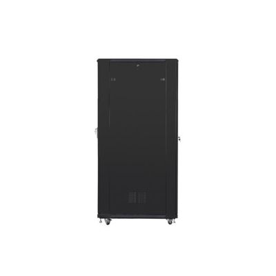 3. Lanberg FF01-8242-12B Rack Cabinet (42U; 19''; 2047mm / 800mm / 1200 mm; floor-standing; Glass; 800 kg; black)
