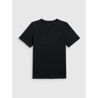 6. Boy's regular printed T-shirt 4F 4FJRSS26TTSHM3599-10S