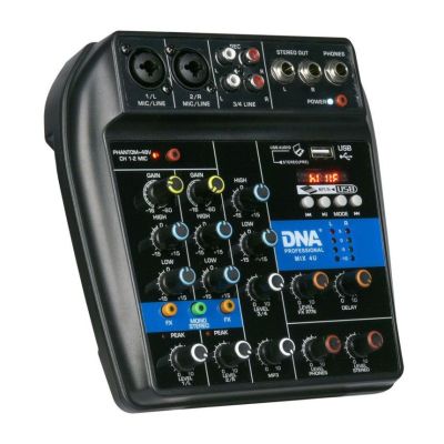 2. DNA MIX 4U - USB MP3 Bluetooth audio mixer