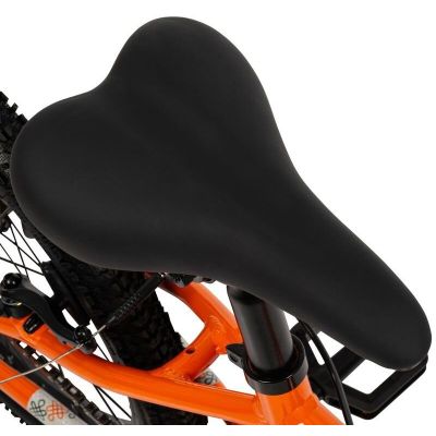 8. Huffy Literide Alu 20” Orange Graphite Bike (23205W)