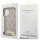 8. Guess 4G Logo Plate MagSafe Case for iPhone 17 - Pink