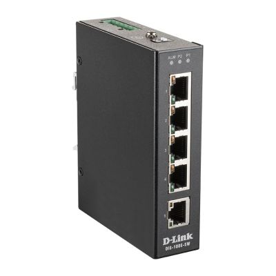 DLINK DIS-100E-5W 5-Port Unmanaged L2 Fast Eth. In