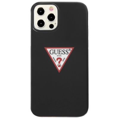 3. Guess GUHCP12LPCUCTLBK iPhone 12 Pro Max 6.7" black/black hardcase Triangle Collection