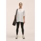 5. Casall Women's Oversized Cotton Blend Tee White