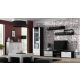 7. Shelf 125cm (2 pcs) SOHO black matt