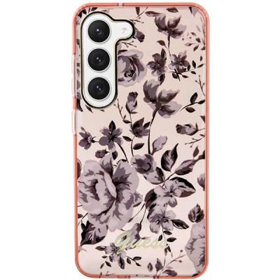 3. Guess GUHCS23MHCFWSP S23+ S916 pink/pink hardcase Flower Collection