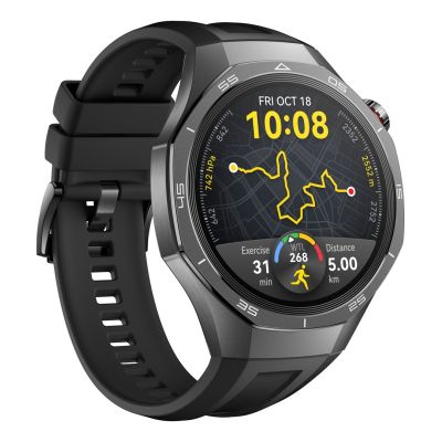 12. Huawei WATCH GT 5 Pro 46mm | Smart Watch | GPS (Satellite) | AMOLED | 1.43 inch | Black