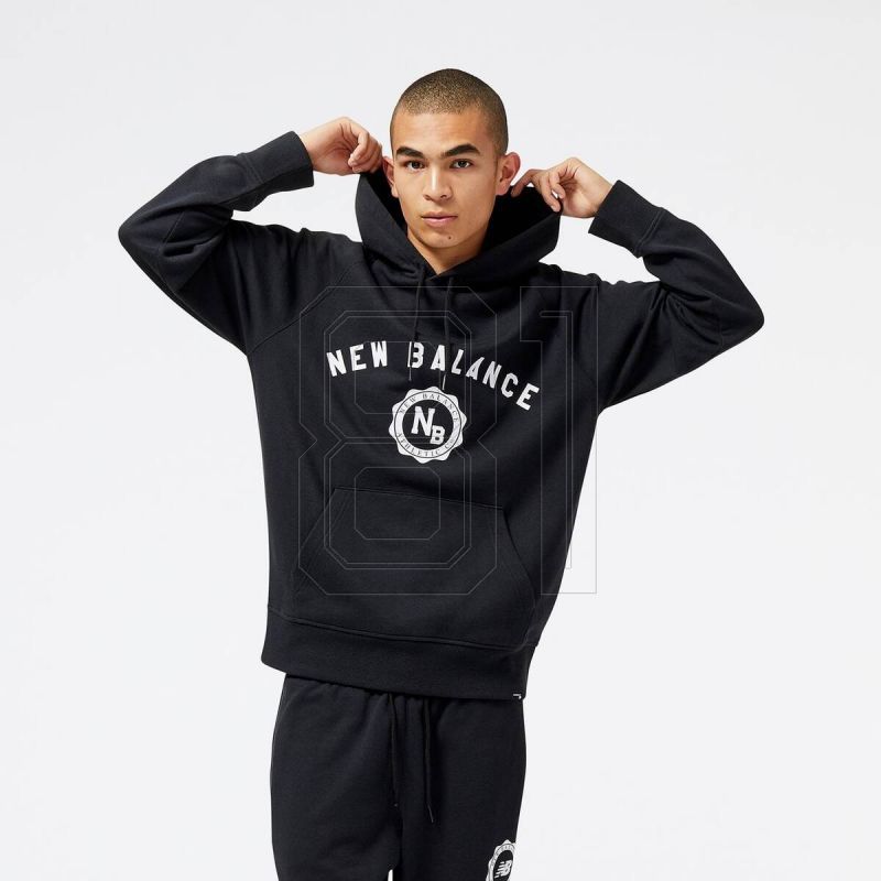 2. New Balance Sport Seasonal French Terry H BK M sweatshirt MT31901BK
