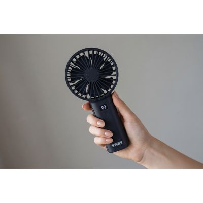 5. NOVEEN F120 USB Rechargeable Hand-held Desk Fan