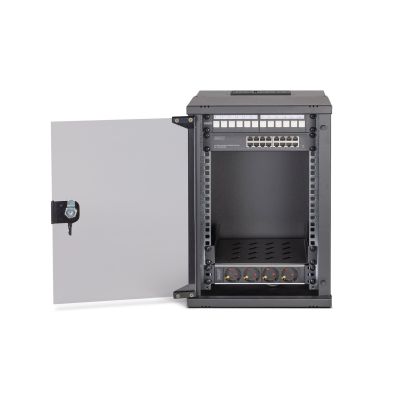 2. 10" network package, 9U rack and hardware, bl SOHO Pro version, no assembly required