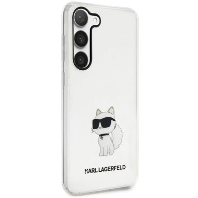4. Karl Lagerfeld KLHCS23SHNCHTCT S23 S911 transparent hardcase Ikonik Choupette