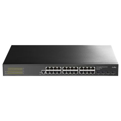 Cudy GS2024S2 Network Links Managed L2/L3 Gigabit Ethernet (10/100/1000) 1U Black