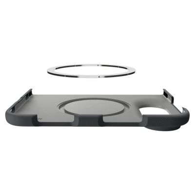 5. Spigen Nano Pop MagSafe Case for iPhone Duo - Black and Gray