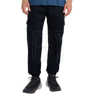 Men's trousers 4F CAS M1210 deep black 4FWAW25TTROM1210 20S