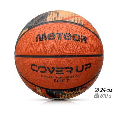 7. Meteor Cover up 7 basketball ball 16808 size 7